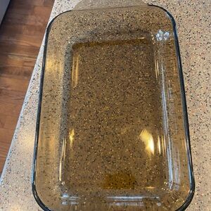 Pyrex Amber Glass Baking Dish